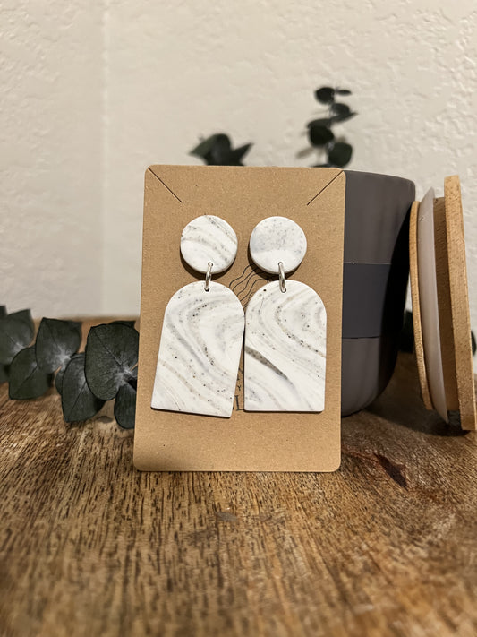 Sand Storm White Marble