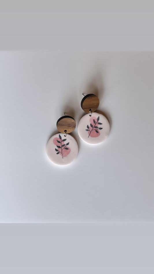 Distressed Floral Pink